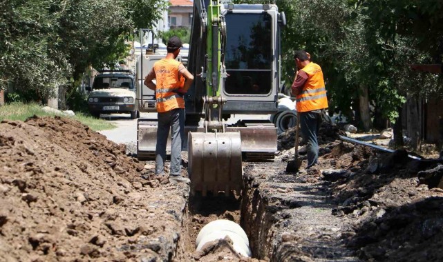 O mahalle sakinlerinin yağış sonrası yaşadığı çile sona eriyor