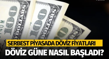 Serbest piyasada döviz fiyatları