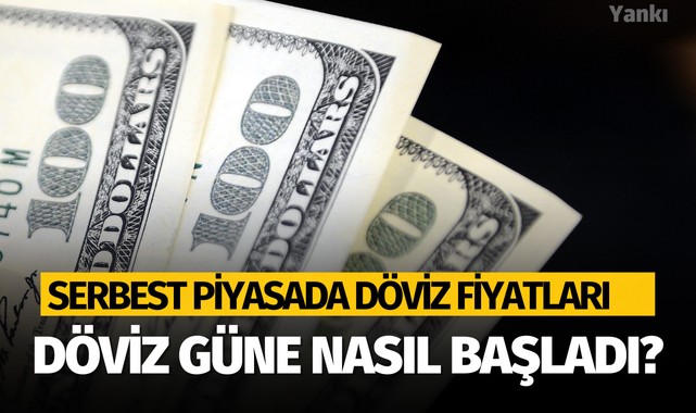 Serbest piyasada döviz fiyatları