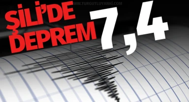 Şili'de 7,4 büyüklüğünde deprem