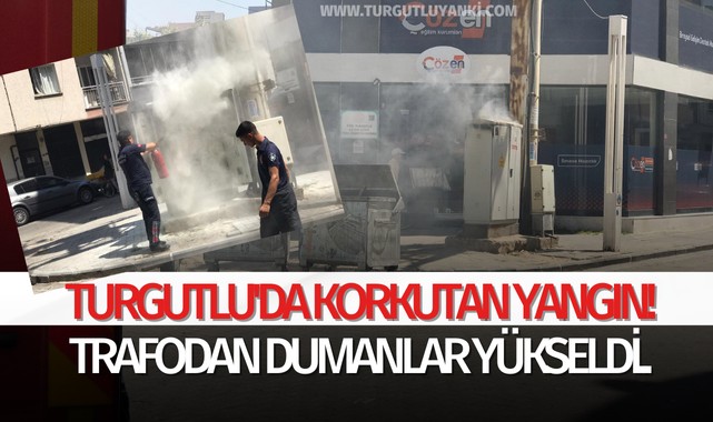 Turgutlu'da Korkutan Yangın! Trafodan Dumanlar Yükseldi.. - GÜNCEL ...