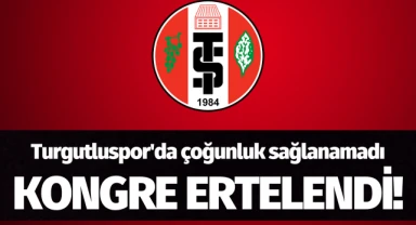 Turgutluspor'da çoğunluk sağlanamadı, kongre ertelendi