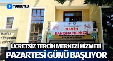 Ücretsiz Tercih Merkezi Hizmeti Pazartesi Günü Başlıyor