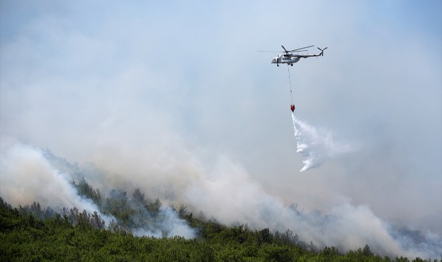 Urla'da evler tahliye ediliyor