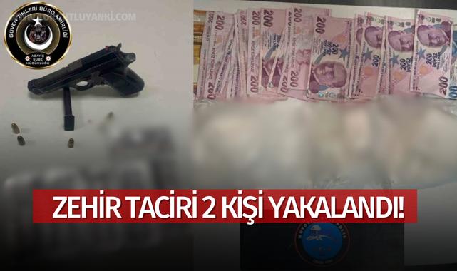 Zehir taciri 2 kişi yakalandı!