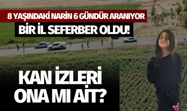 8 yaşındaki Narin 6 gündür aranıyor!