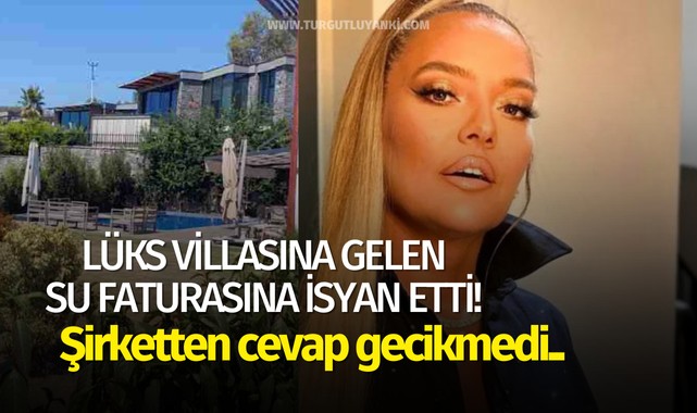 Demet Akalın, lüks villasına gelen su faturasına isyan etti