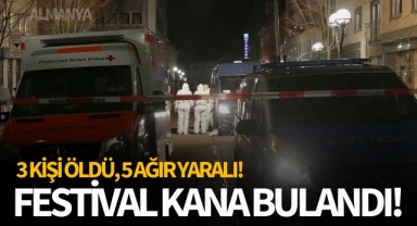 Festival kana bulandı: 3 ölü, 5 ağır yaralı!