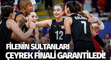 Filenin Sultanları çeyrek finali garantiledi!