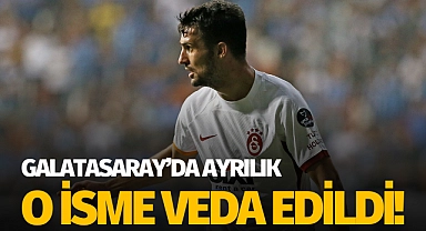 Galatasaray'da ayrılık: O isme veda edildi!