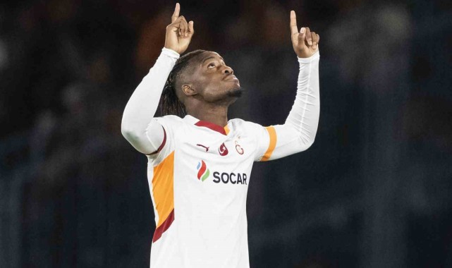 Galatasaray'ın bu sezon Avrupa kupalarındaki ilk golleri Batshuayi'den