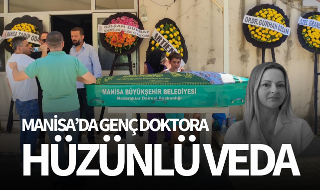 Genç doktora hüzünlü veda