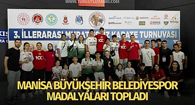 Manisa Büyükşehir Belediyespor madalyaları topladı