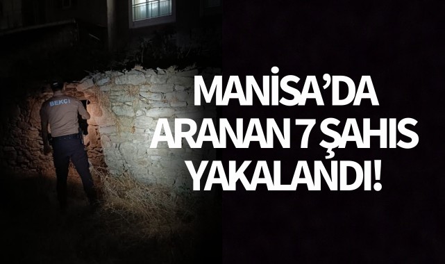 Manisa'da 'Güven ve Huzur' uygulaması