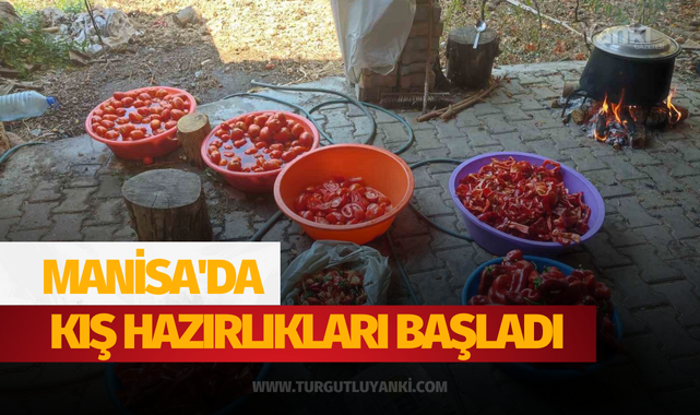 Manisa'da kış hazırlıkları başladı