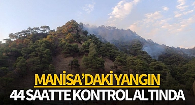 Manisa'daki yangın 44 saatte kontrol altında