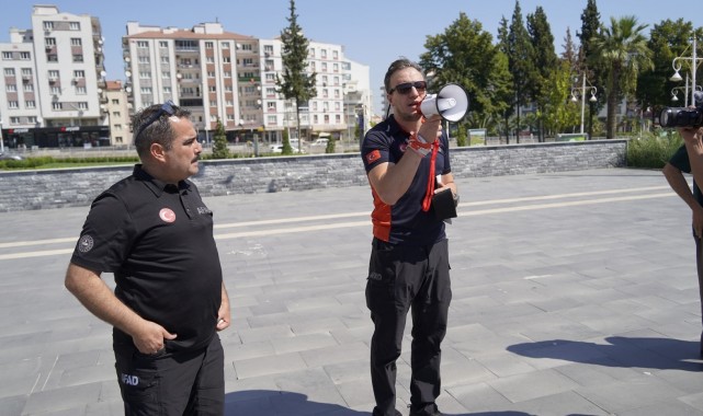 Manisa personeline afet farkındalık eğitimi