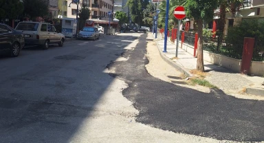 Manisa'da bozulan yollar yenileniyor