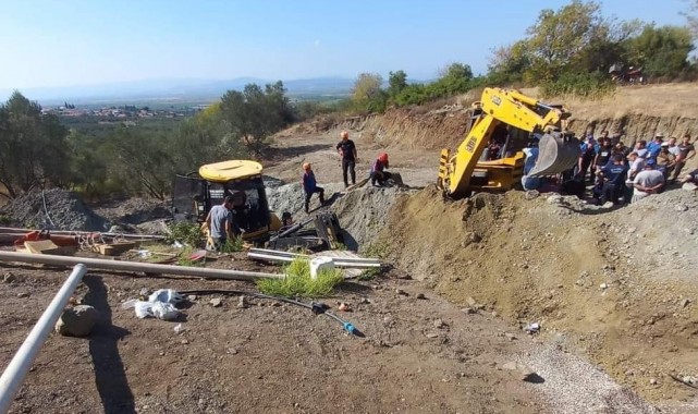 Manisa'da feci kaza! Su kuyusu açarken göçük altında kalan genç hayatını kaybetti