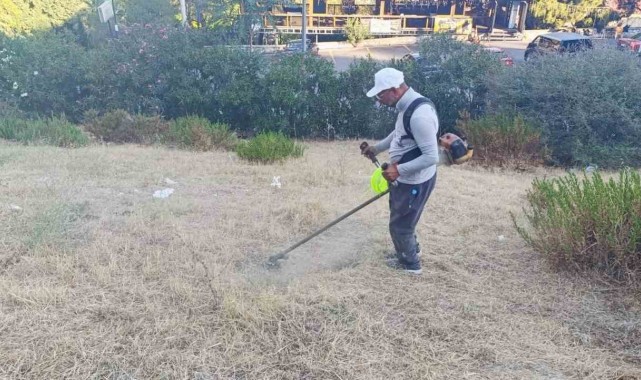 Manisa'da simge bölgelere dip bucak temizlik