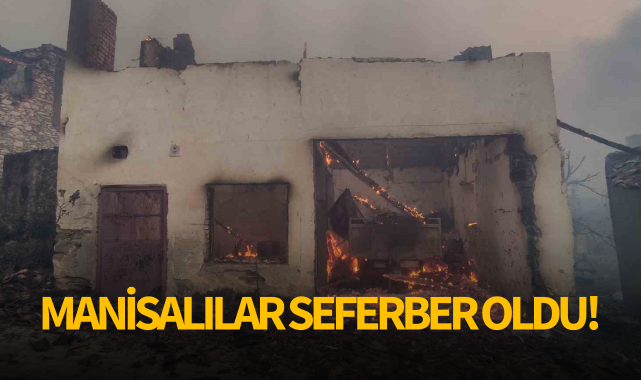 Manisalılar seferber oldu!