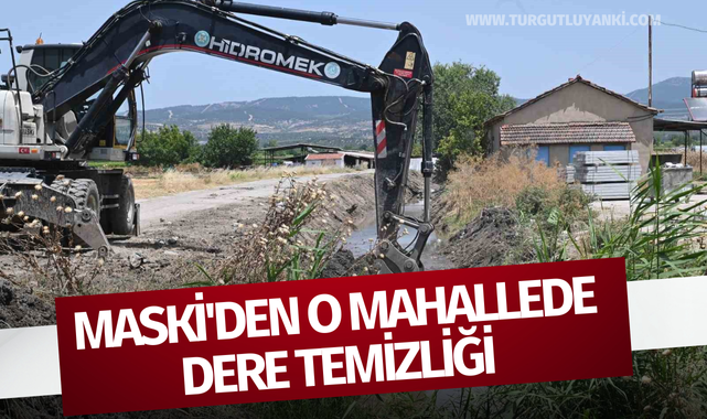 MASKİ'den o mahallede dere temizliği