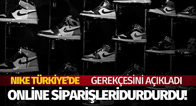 Nike, Türkiye'den online siparişlerini durdurdu