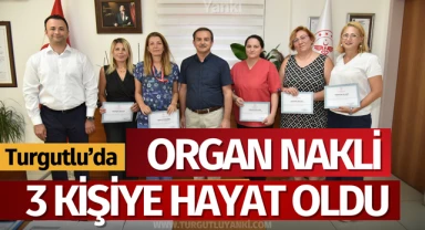 Organ nakli 3 kişiye hayat oldu