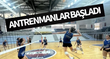 Turgutlu Belediyesi Kadın Voleybol Takımı Antrenmanlara Başladı