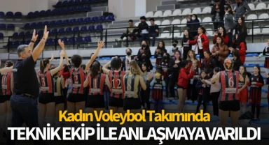 Turgutlu Belediyesi Kadın Voleybol Takımında Teknik Ekip ile Anlaşmaya Varıldı