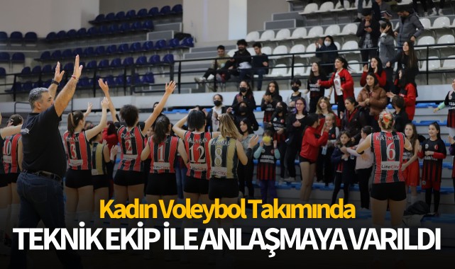 Turgutlu Belediyesi Kadın Voleybol Takımında Teknik Ekip ile Anlaşmaya Varıldı