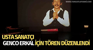 Usta sanatçı Genco Erkal için tören düzenlendi