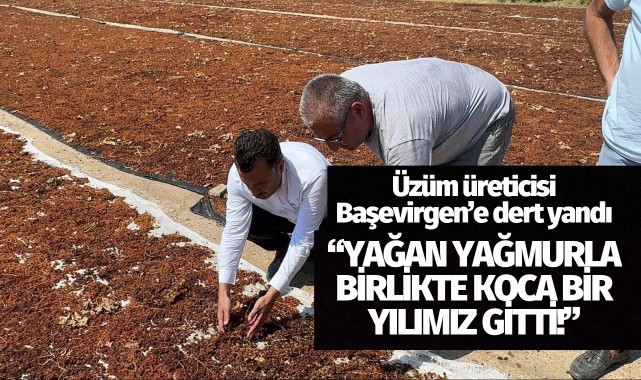 'Yağan yağmurla birlikte koca bir yılımız gitti!'