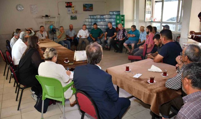 Yuntdağı bölgesinde üreticinin sorunları dinlendi