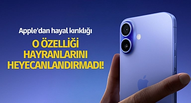 Apple'dan hayal kırıklığı: O özelliği hayranlarını heyecanlandırmadı!