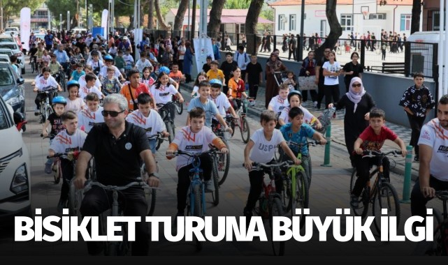 Bisiklet turuna büyük ilgi