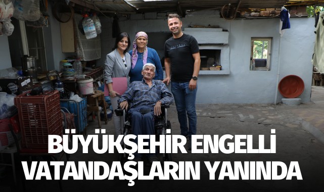 Büyükşehir Engelli Vatandaşların Yanında