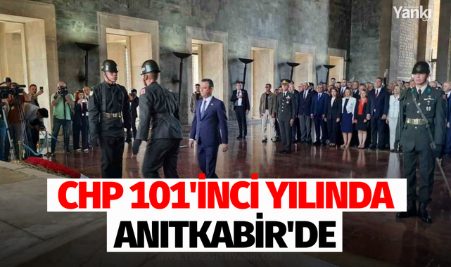 CHP 101'inci yılında Anıtkabir'de