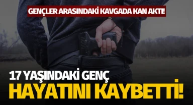 Gençler arasındaki kavgada kan aktı: 17 yaşında hayatını kaybetti!