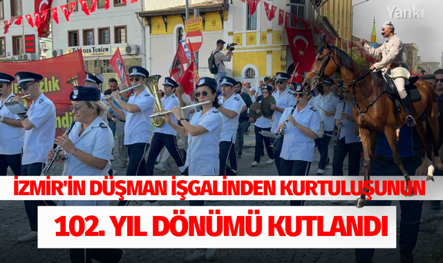 İzmir'in düşman işgalinden kurtuluşunun 102. yıl dönümü kutlandı