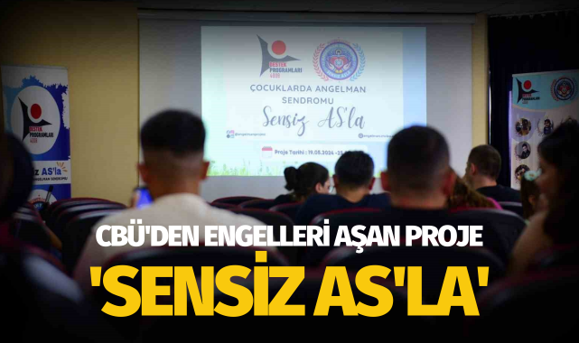 Manisa CBÜ'den engelleri aşan proje: 'Sensiz AS'la'