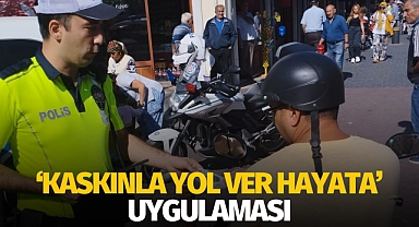 Manisa'da "Kaskınla yol ver hayata" uygulaması