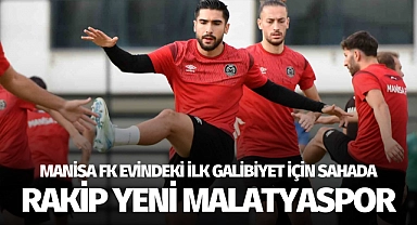 Manisa FK evindeki ilk galibiyeti alabilmek için sahaya çıkacak