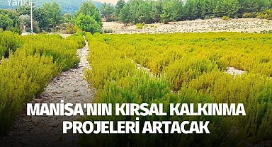 Manisa'nın kırsal kalkınma projeleri artacak