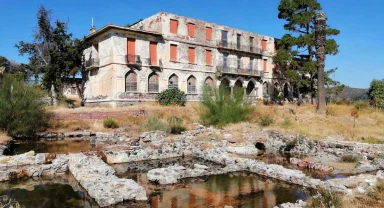 Midilli'deki 100 yıllık Osmanlı sarayına çağdaş tasarım