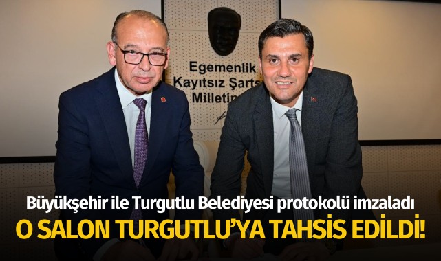 O salon Turgutlu'ya tahsis edildi