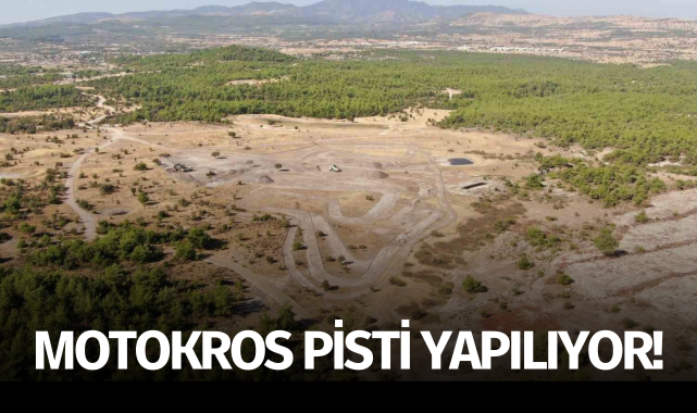 Osmancalı'ya motokros pisti yapılıyor