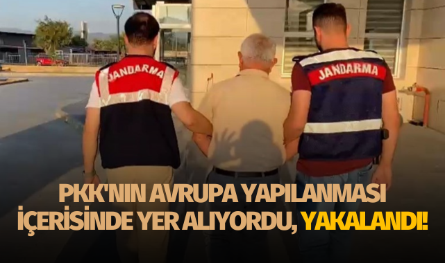 PKK'nın Avrupa yapılanması içerisinde yer alıyordu, yakalandı!