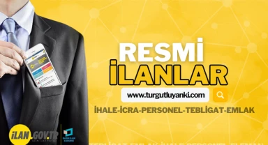 Resmi İlanlar Yankı'da