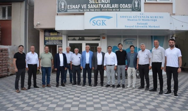 Salihli TSO, Selendi'de esnafın nabzını tuttu